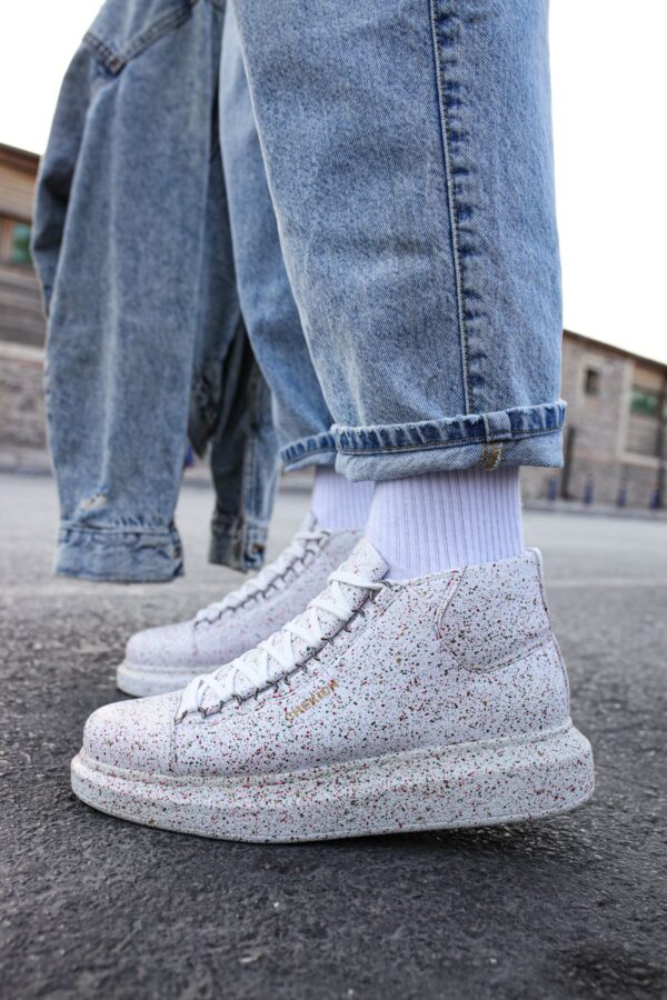 CH263 - CBT Lyse Erkek Ayakkabı 457 KIRMIZI / YESIL SIM