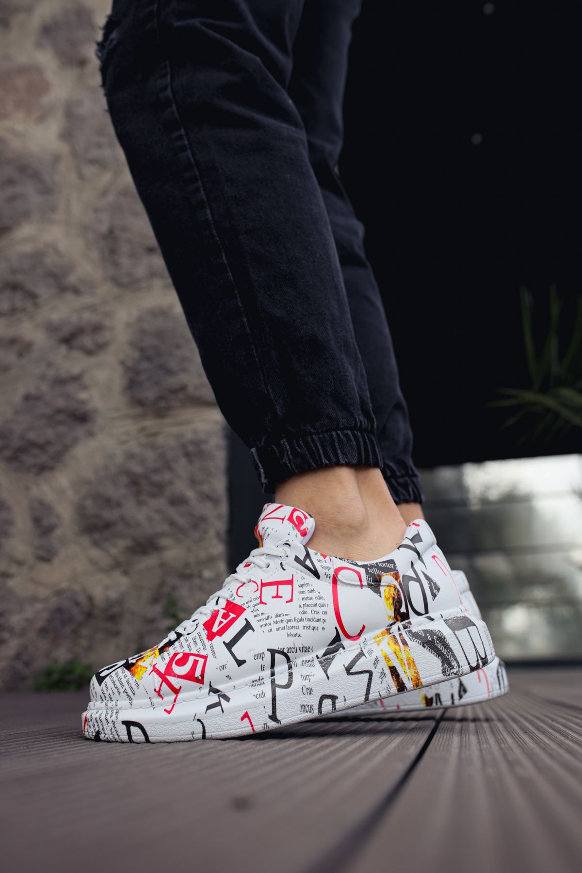 CH255 - CBT Colorfull Erkek Ayakkabı DERGI BASKI - Görsel 2