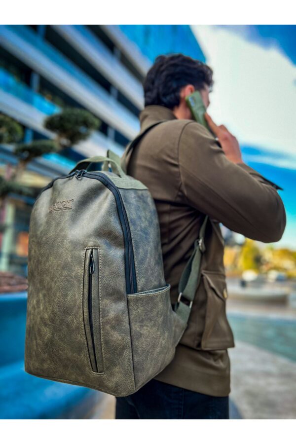 CNT104 - Cilt Erkek Sırt Çantası HAKI