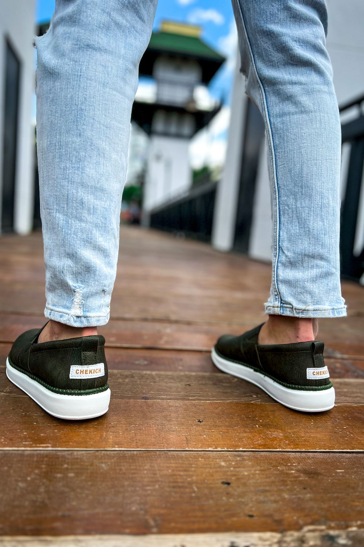 CH091 - RBT Brecon Erkek Ayakkabı HAKI - Görsel 6