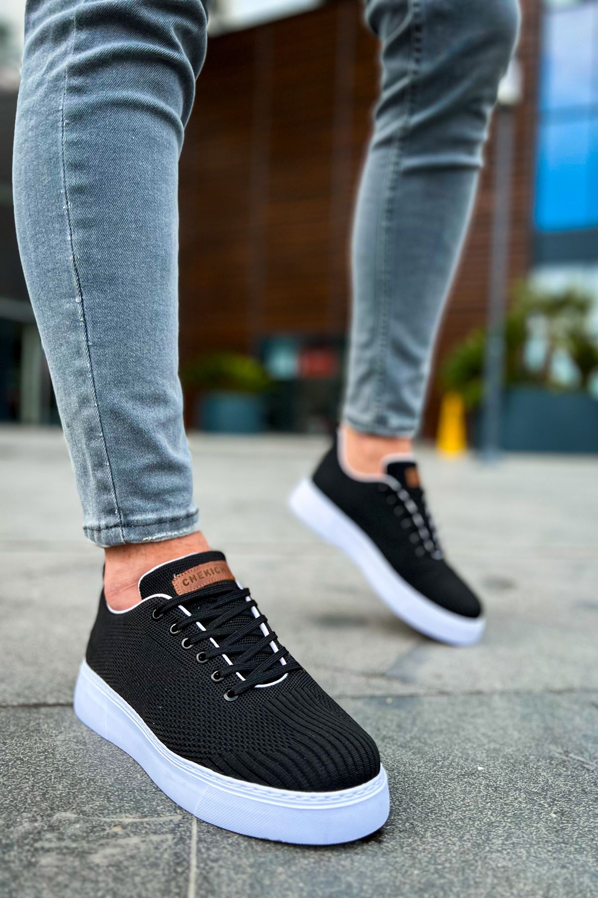 CH413 - TBT Crew Erkek Ayakkabı SIYAH - Görsel 4