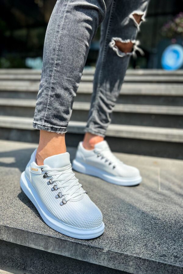 CH021 - CBT Favo Erkek Ayakkabı BEYAZ