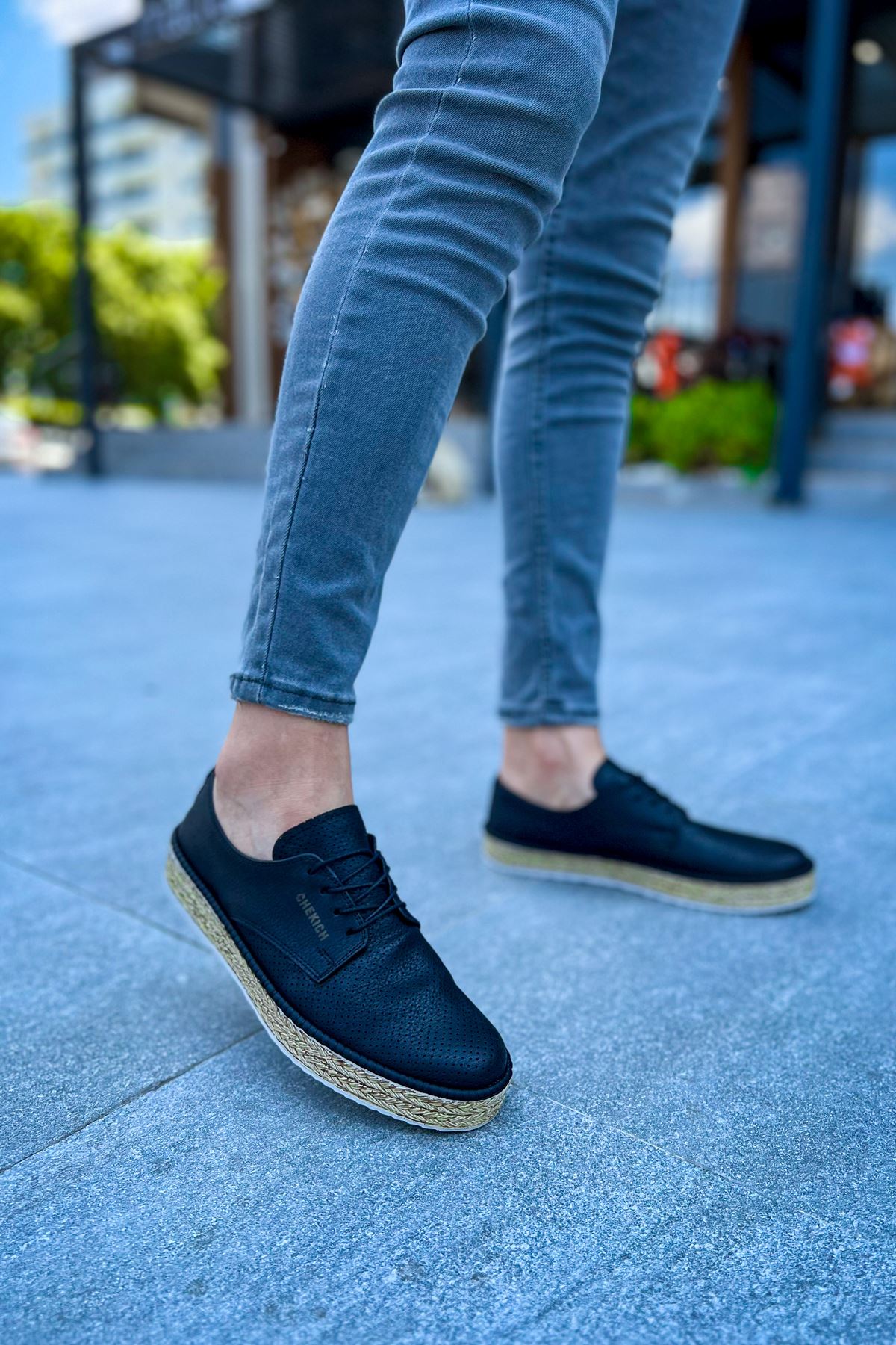 CH117 - CBT Stamina Nuova Erkek Ayakkabı SIYAH - Görsel 3