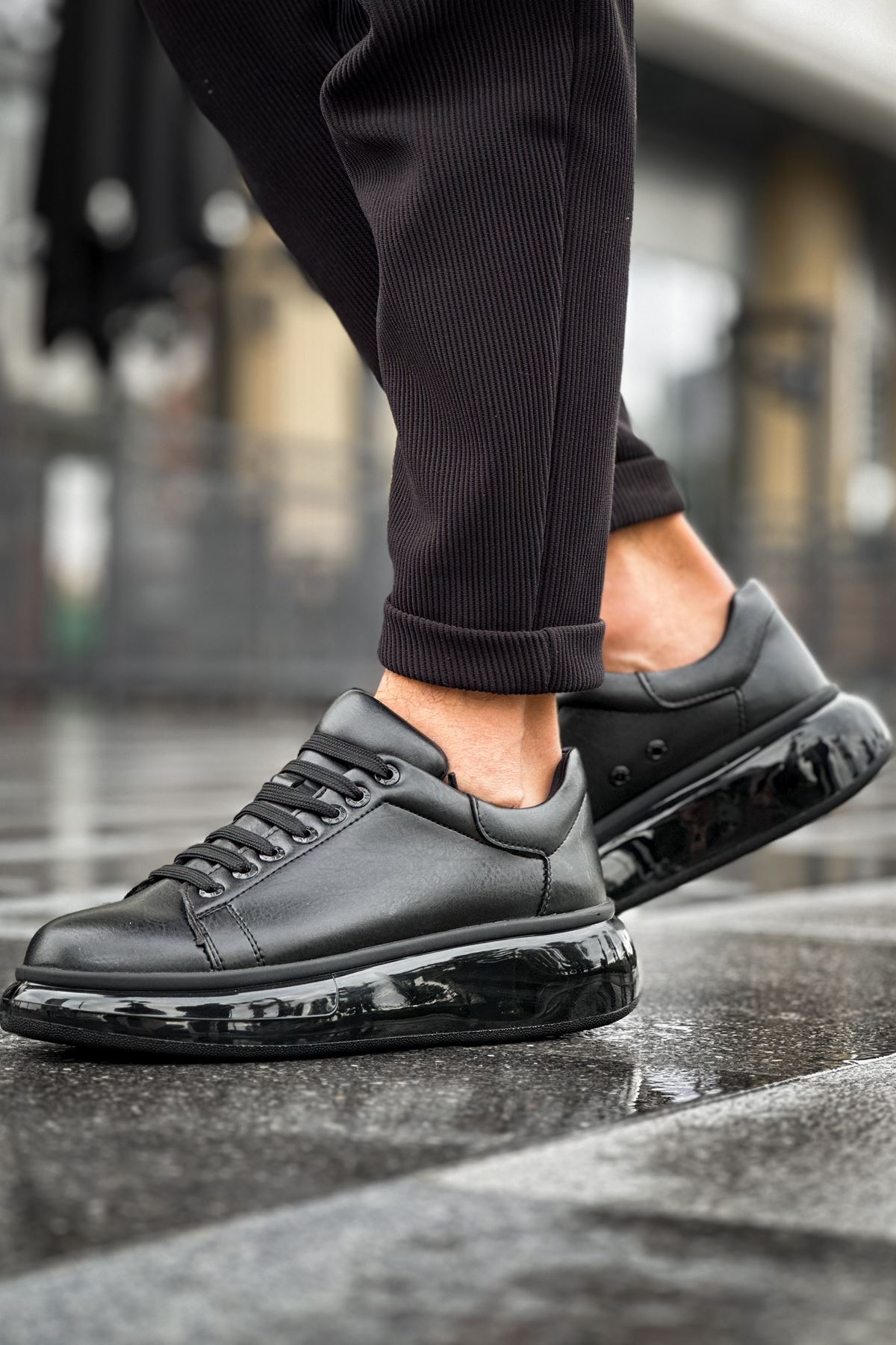 CH295 - CST Sollıevo Erkek Ayakkabı SIYAH - Görsel 2