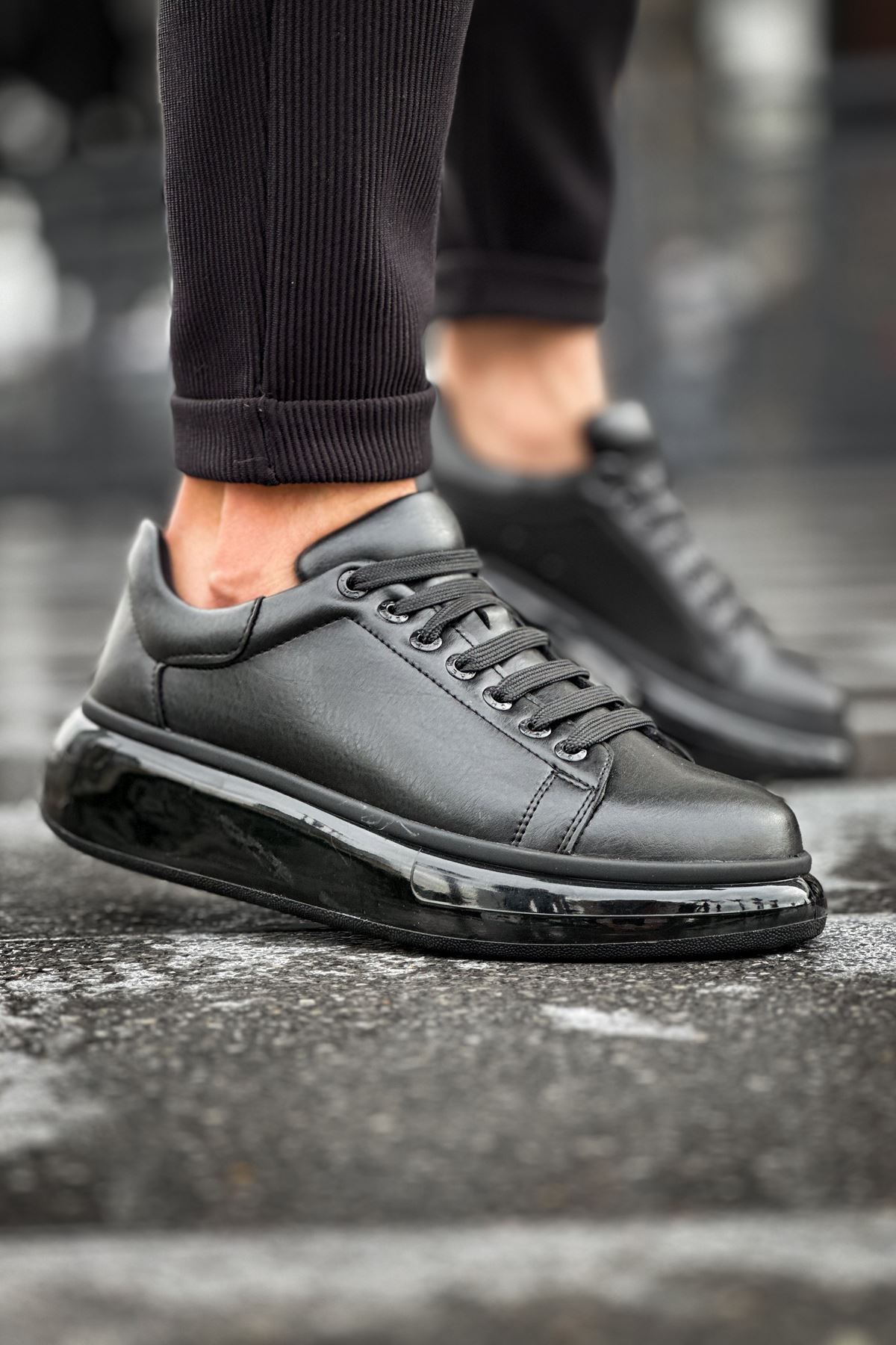 CH295 - CST Sollıevo Erkek Ayakkabı SIYAH - Görsel 3