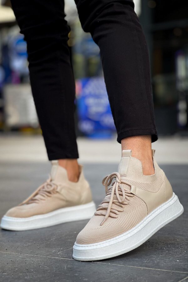 CH2408 - TBT Fusion Erkek Spor Ayakkabı KREM