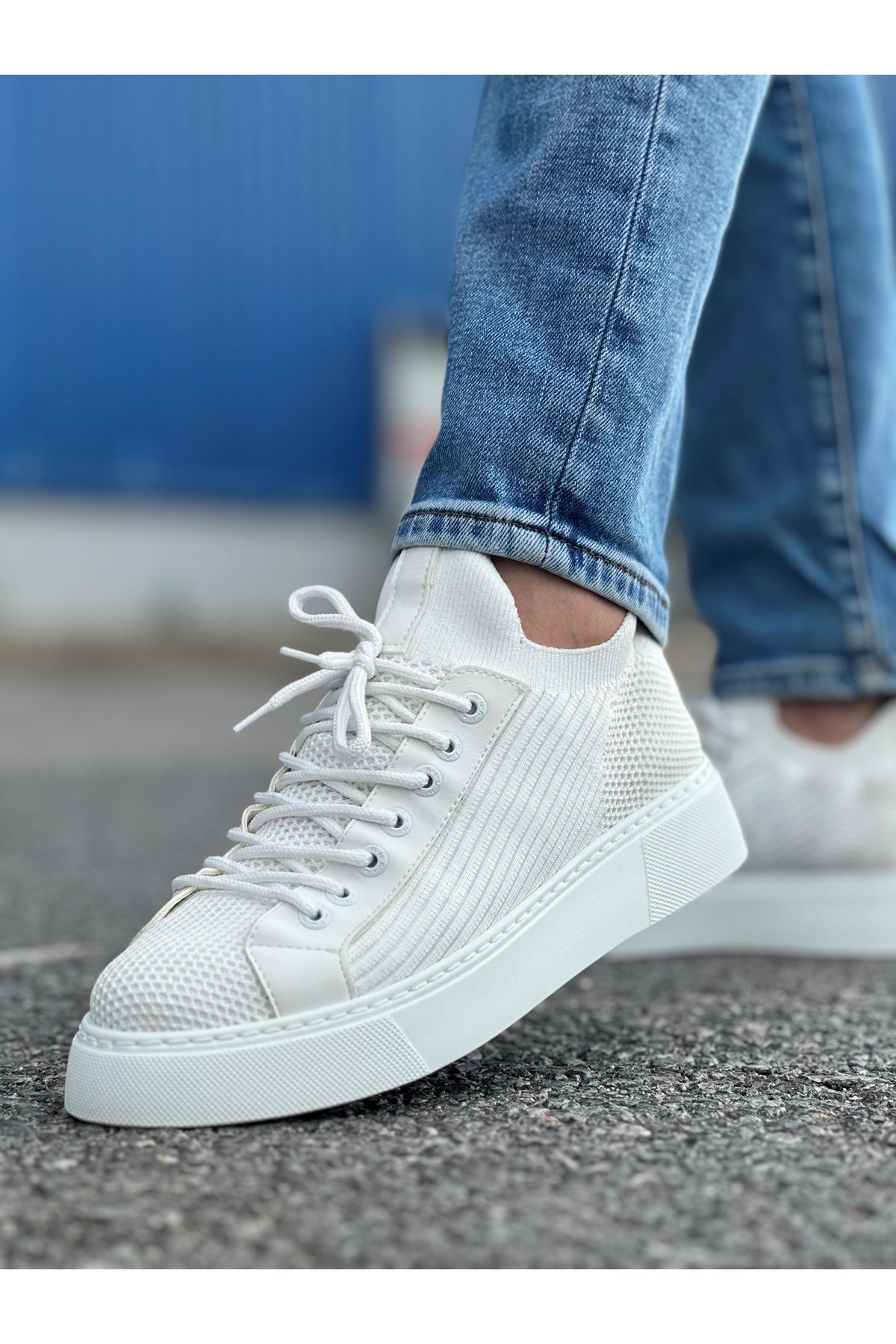 CH2423 - TBT Erkek Ayakkabı BEYAZ - Görsel 3