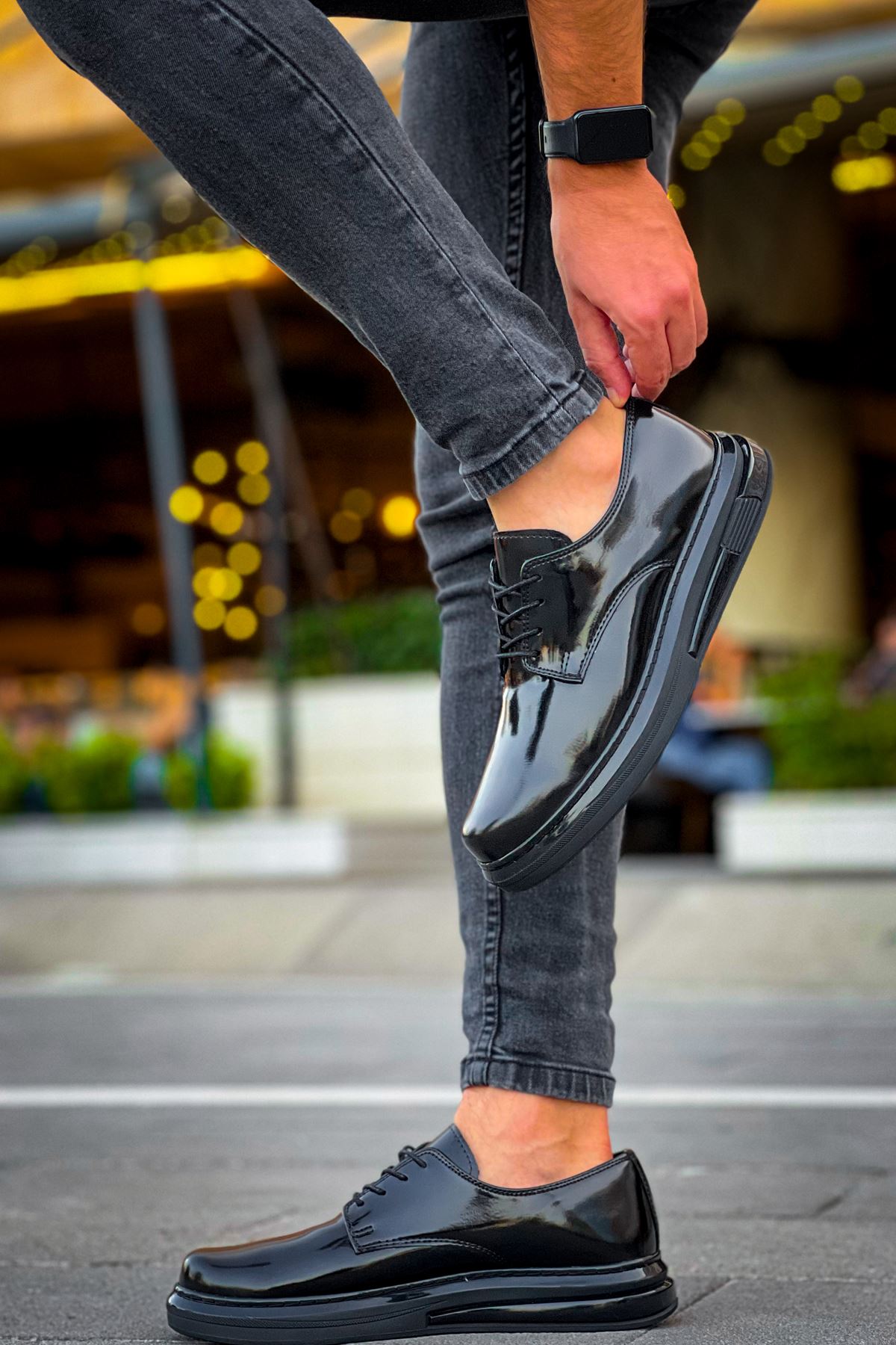 CH2403 - RST Erkek Ayakkabı SIYAH - Görsel 2