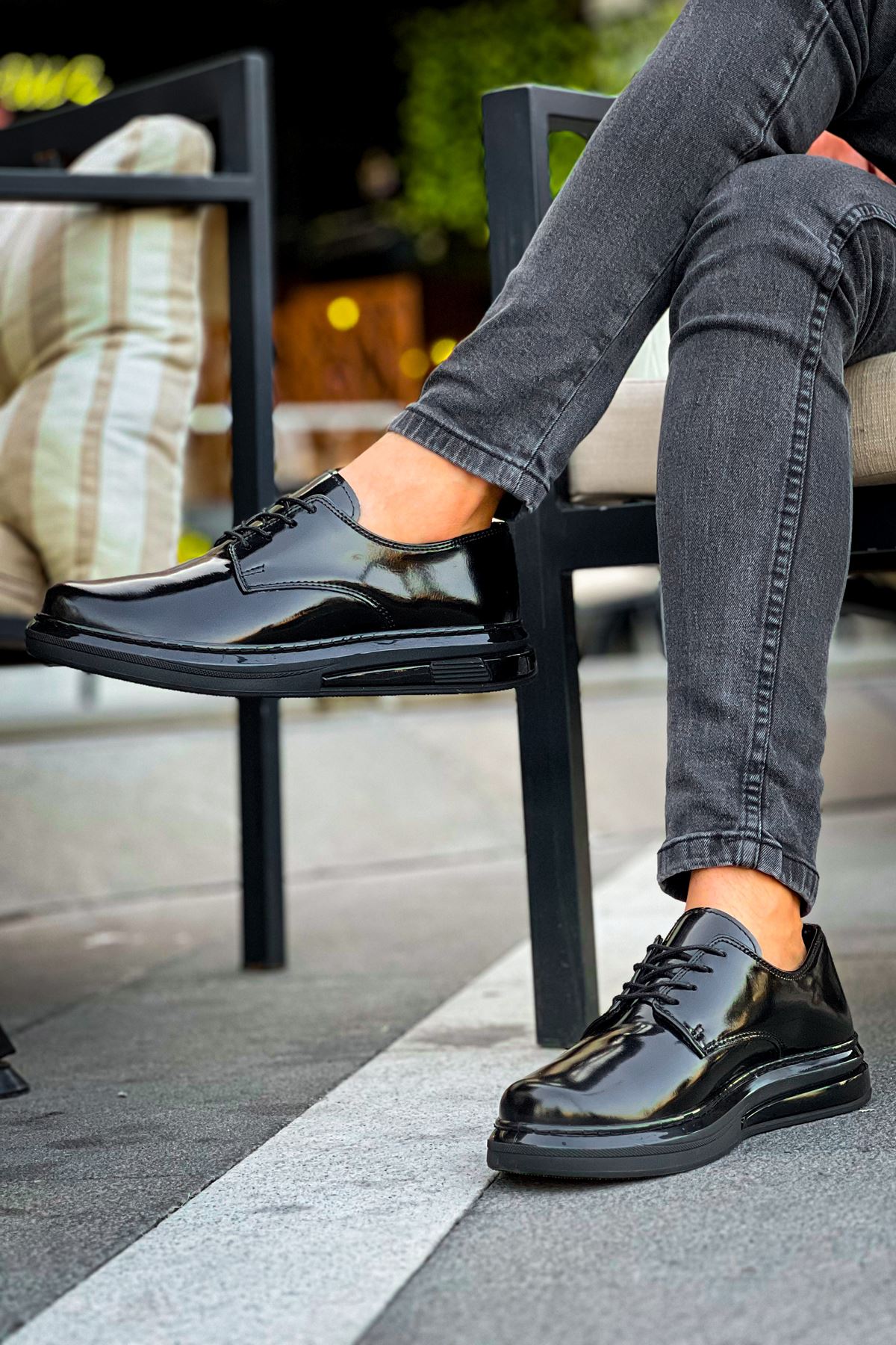 CH2403 - RST Erkek Ayakkabı SIYAH - Görsel 4