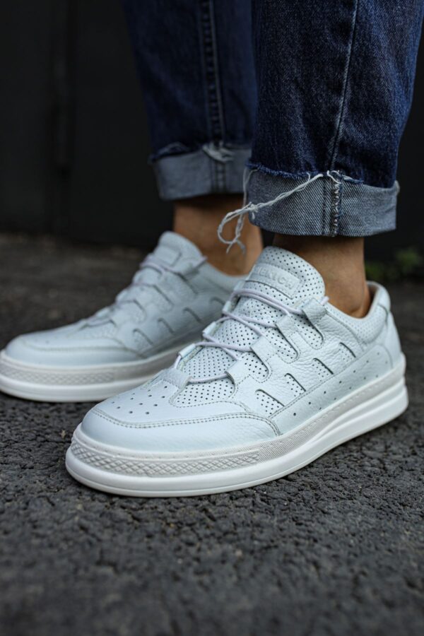 CH040 - DBT C-Rey Deri Erkek Ayakkabı BEYAZ