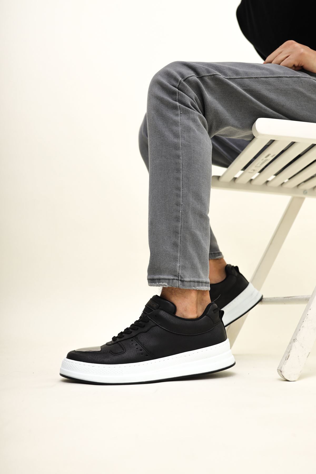 CH185 - CBT Force Mirror Erkek Ayakkabı SIYAH - Görsel 2