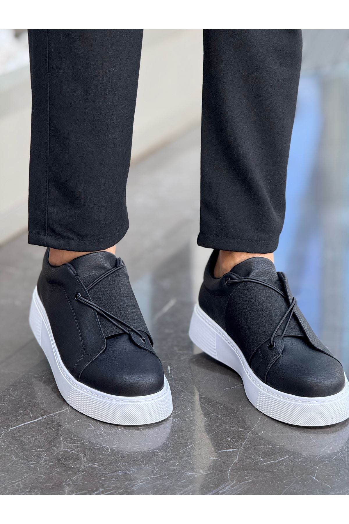 CH2603 - İpekyol Erkek Ayakkabı SIYAH
