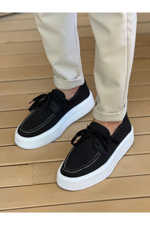 CH2602 - Triko Erkek Ayakkabı SIYAH
