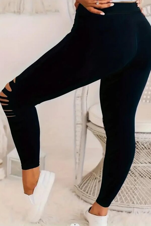 Kadın Dizleri Kesik Dalgıç Tayt