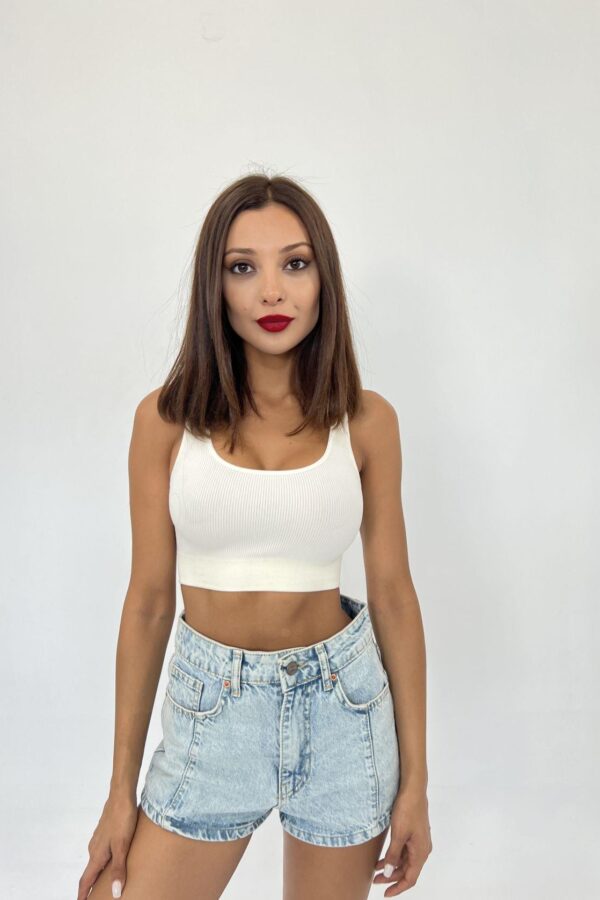 15537 RİPLİ BRA-EKRU