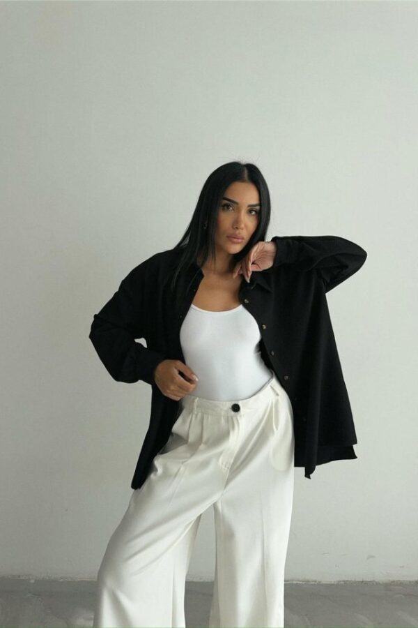 OTTOMAN GÖMLEK - Siyah