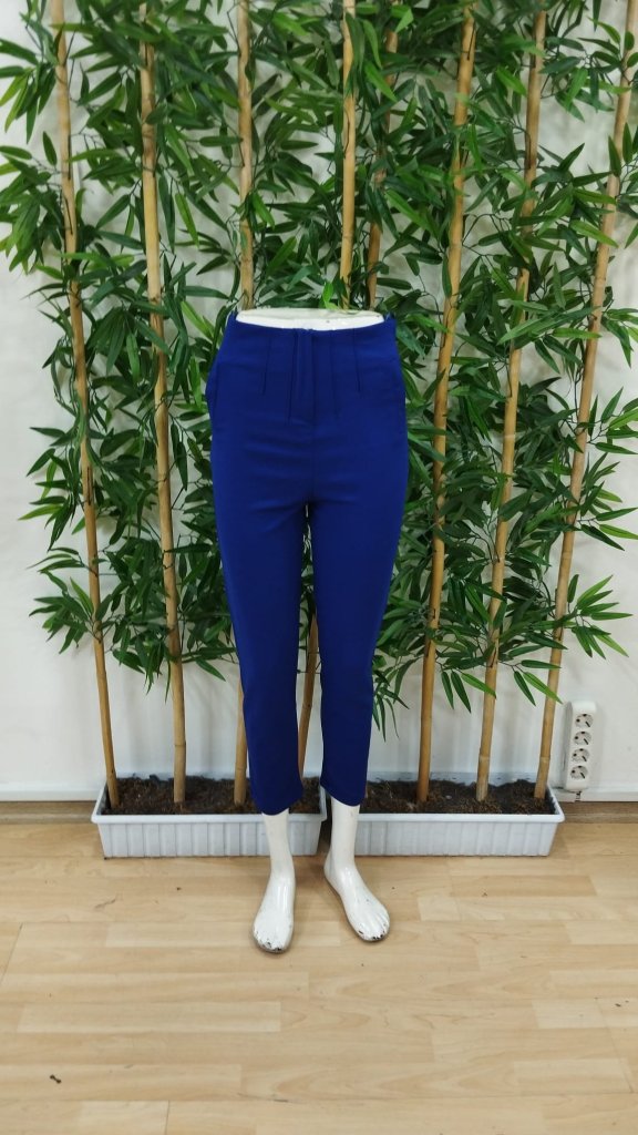 Kadın çima Detay Ithal Krep Pantolon - Görsel 6