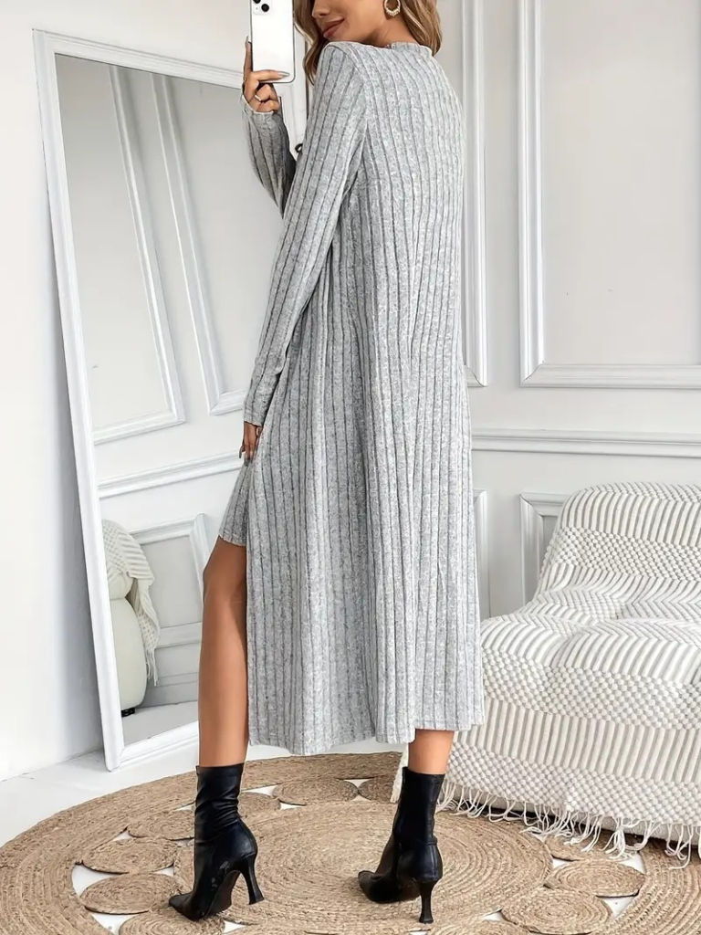 Kadın Askılı Balıkçı Yaka Kısa şardonlu Kaşkorse Elbise Ve Uzun Kollu Ceket Ikili Takım - Görsel 7