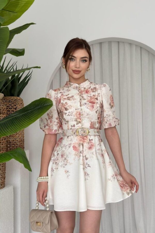 PANA KEMERLİ ELBİSE