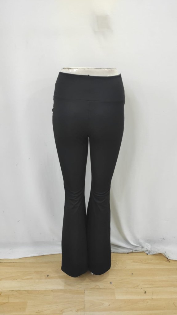 Kadın Yüksek Bel Ispanyol Paçalı Pantolon Tayt - Görsel 20