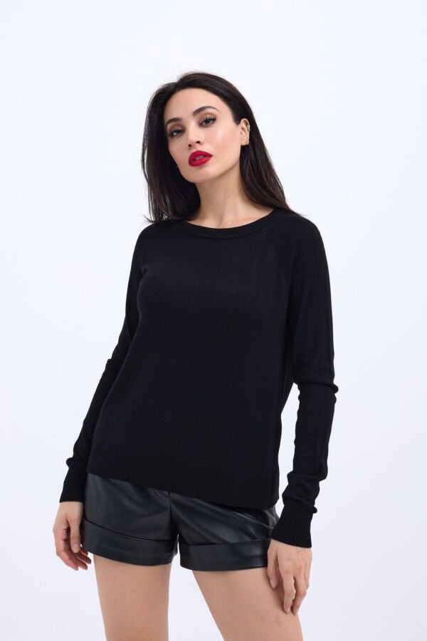 4201 TRİKO SIFIR YAKA BASİC SALAŞ-ANTRASİT