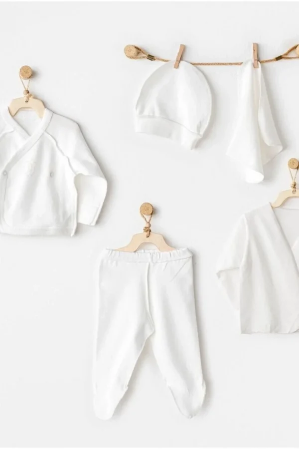 Andywawa Ac25730 Organik Premature Line 5'li Hastane Çıkışı Ekru