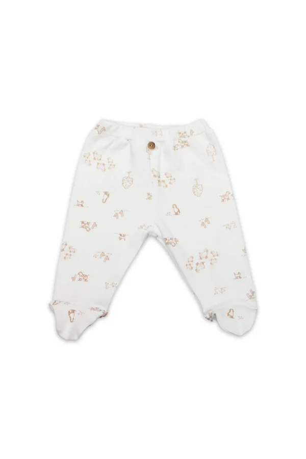 Bistyle Curly Lamb Patikli Tek Alt 16113 Bej Ekru