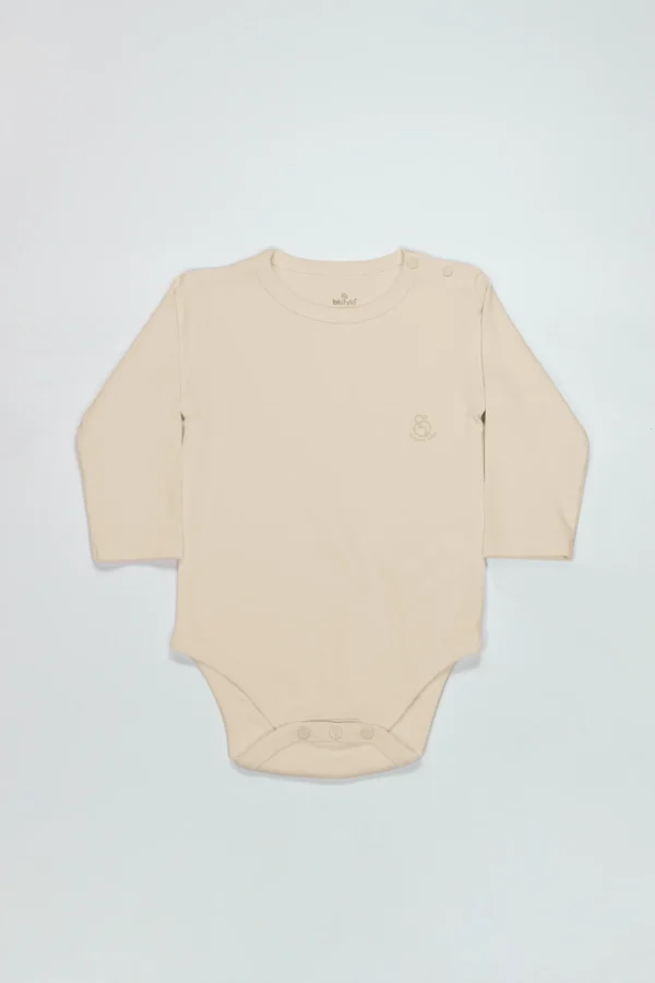 Bistyle Natural Basic Style Uzun Kol Body 17104 Bej