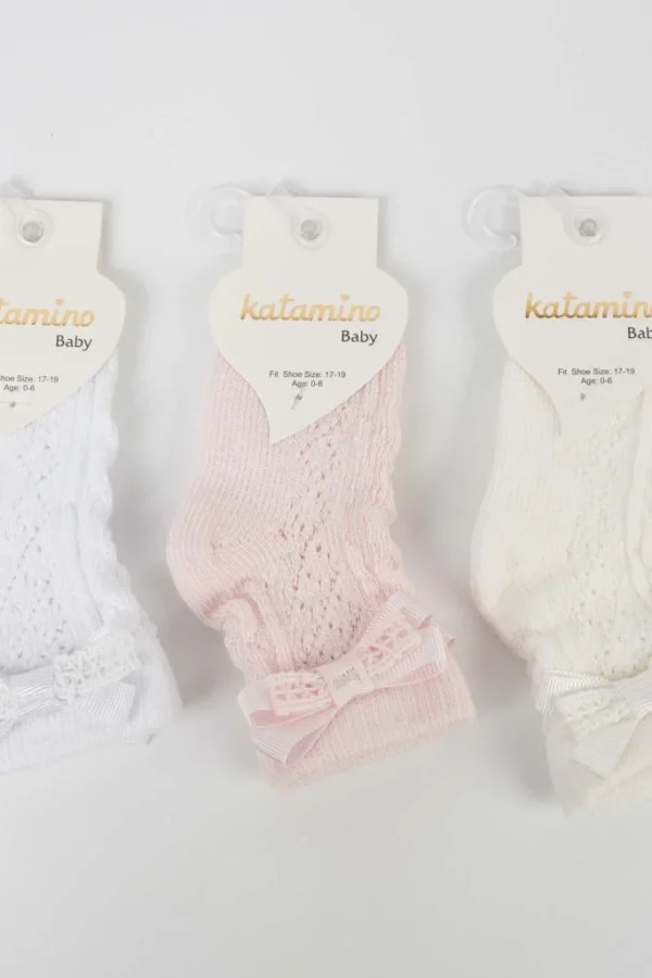 Katamino Alcan Aks. File Bebek Soket Çorap K46284 Asorti