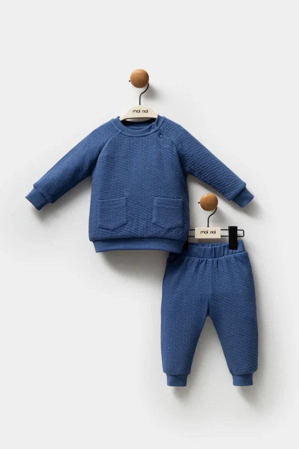Moi Noi 2'li Takım Mnb5322 Navy Blue