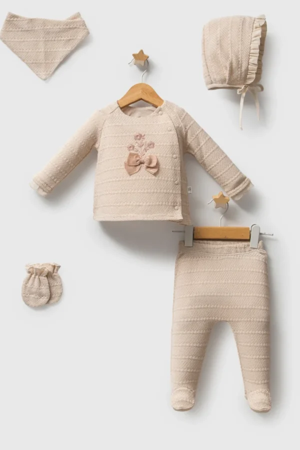 Tongs Baby Magic Forest 5'li Hastane Çıkışı 5645 Krem