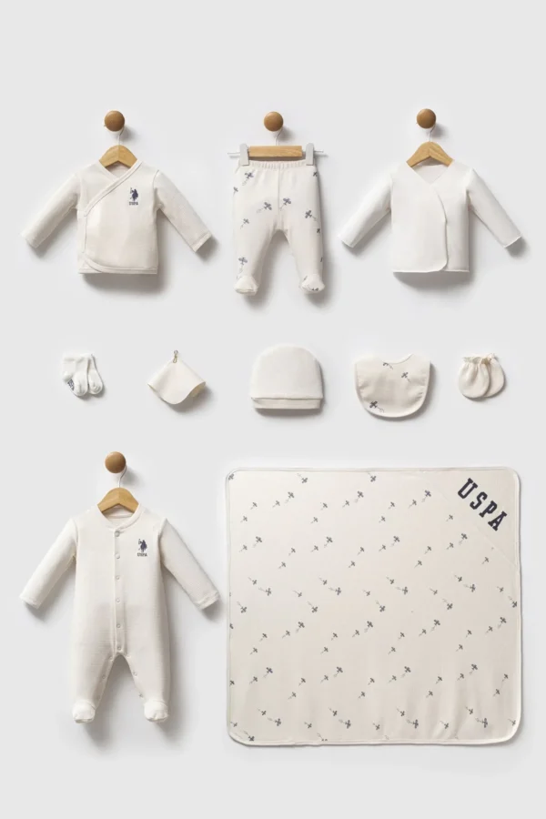 U.s. Polo Assn Hastane Cıkısı 10’lu Set Usb2602 Ekru