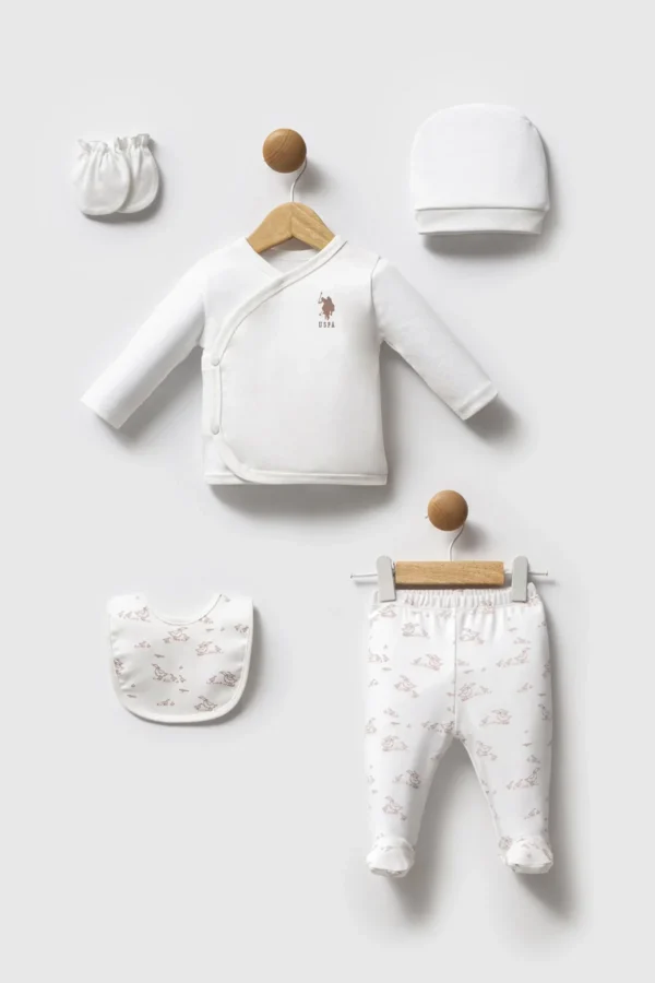 U.s. Polo Assn Hastane Çıkışı 5’li Set Usb2705 Beyaz