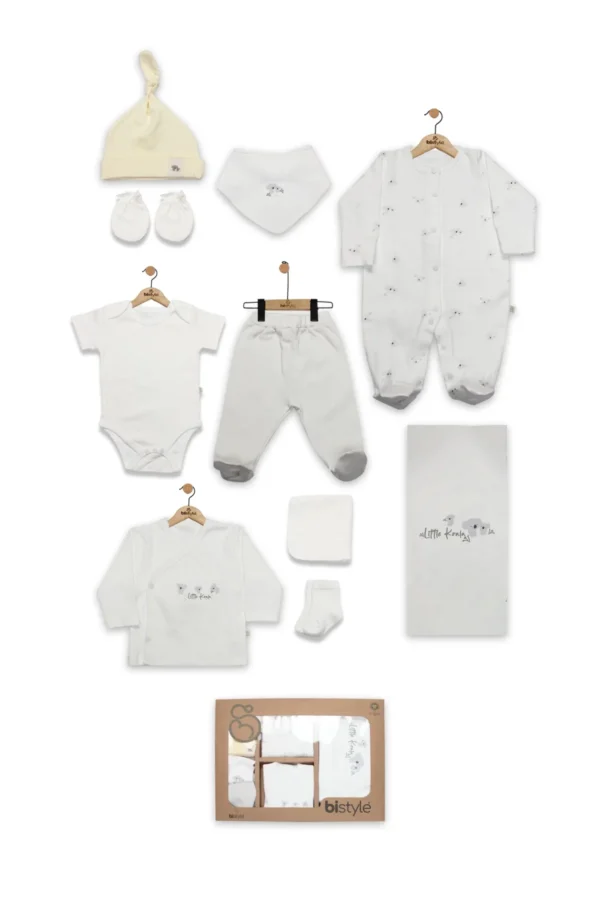 10lu Hastane Çıkışı Lıttle Koala 11108 Gri Sarı