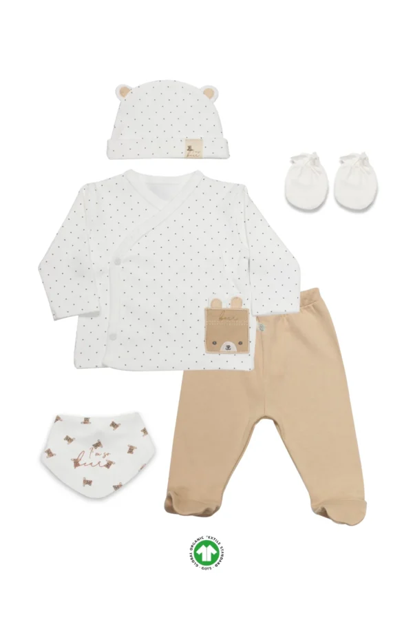 I Am So Bear 5'li Hastane Çıkışı 12102 Bej-ekru