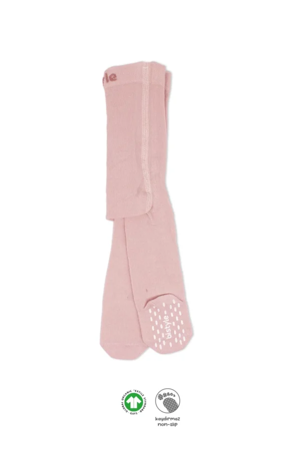 Penye Kaymaz Külotlu Çorap 50109 Pembe