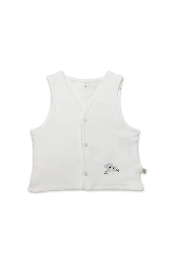 Yelek Çift Taraflı Lıttle Koala 18109 Gri