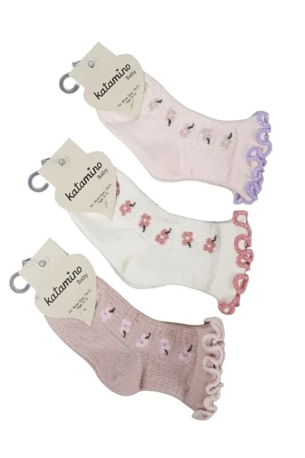 Katamino Dido Aks. Kız Bebek Soket Çorap K46299 Asorti