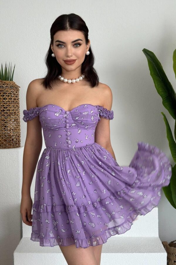 Lena Çift Askılı Elbise