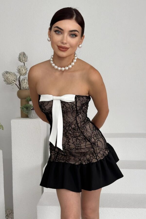 Vencover Straplez Elbise