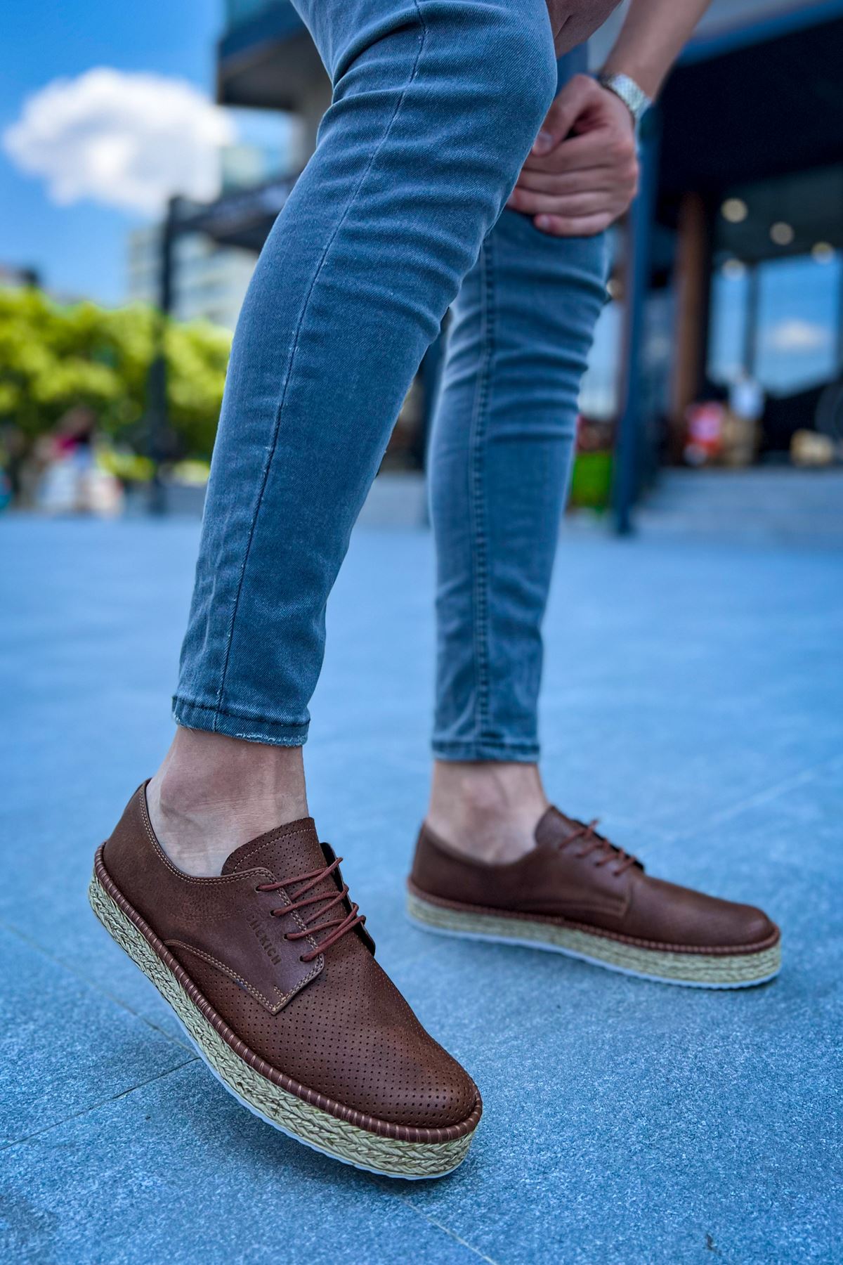 CH117 - CBT Stamina Nuova Erkek Ayakkabı TABA - Görsel 3