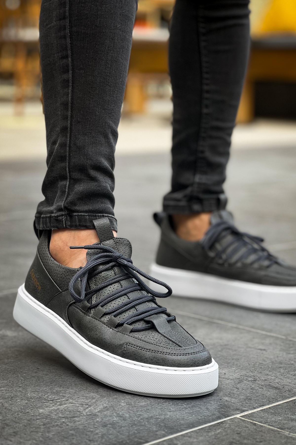 CH159 - CBT Saturn Erkek Ayakkabı ANTRASIT - Görsel 2