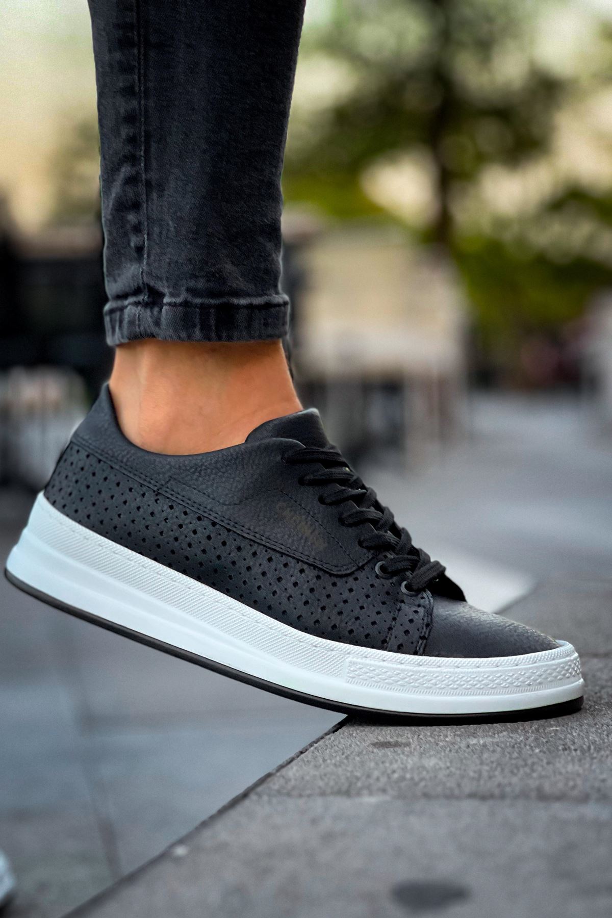 CH043 - CBT Cowien Erkek Ayakkabi SIYAH