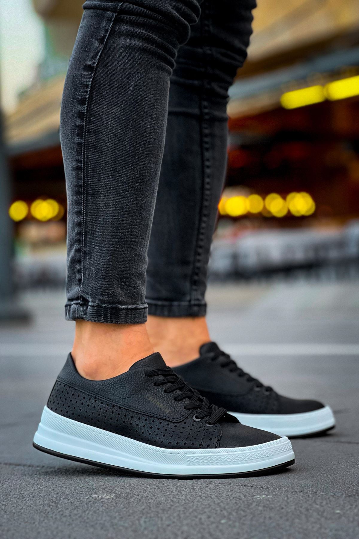 CH043 - CBT Cowien Erkek Ayakkabi SIYAH - Görsel 3