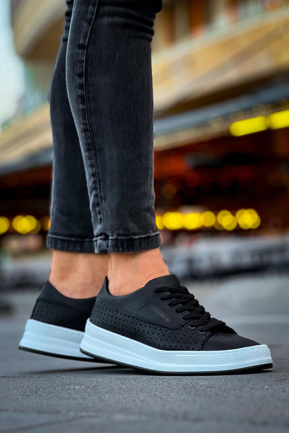 CH043 - CBT Cowien Erkek Ayakkabi SIYAH - Görsel 5