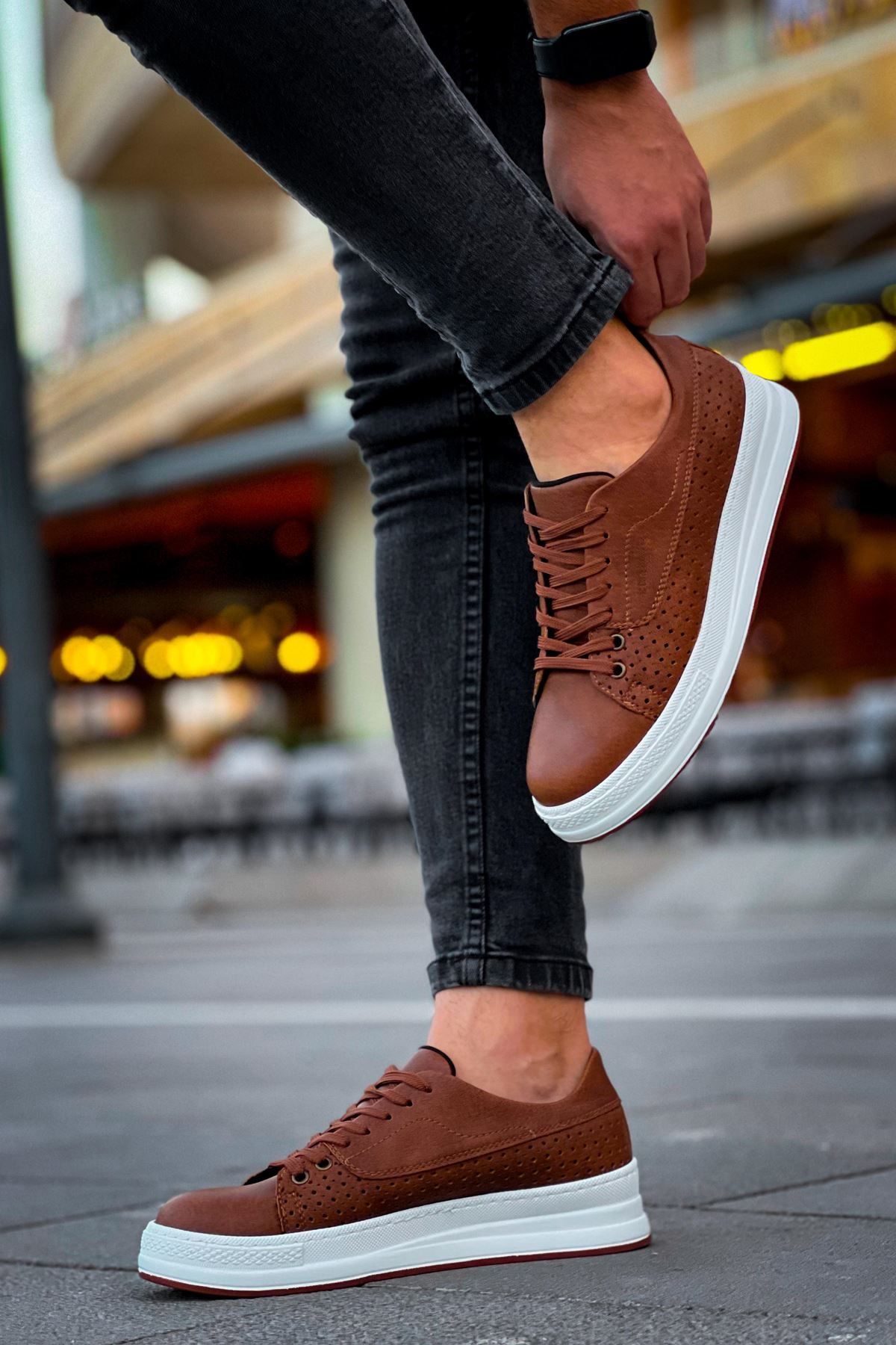 CH043 - CBT Cowien Erkek Ayakkabi TABA - Görsel 3