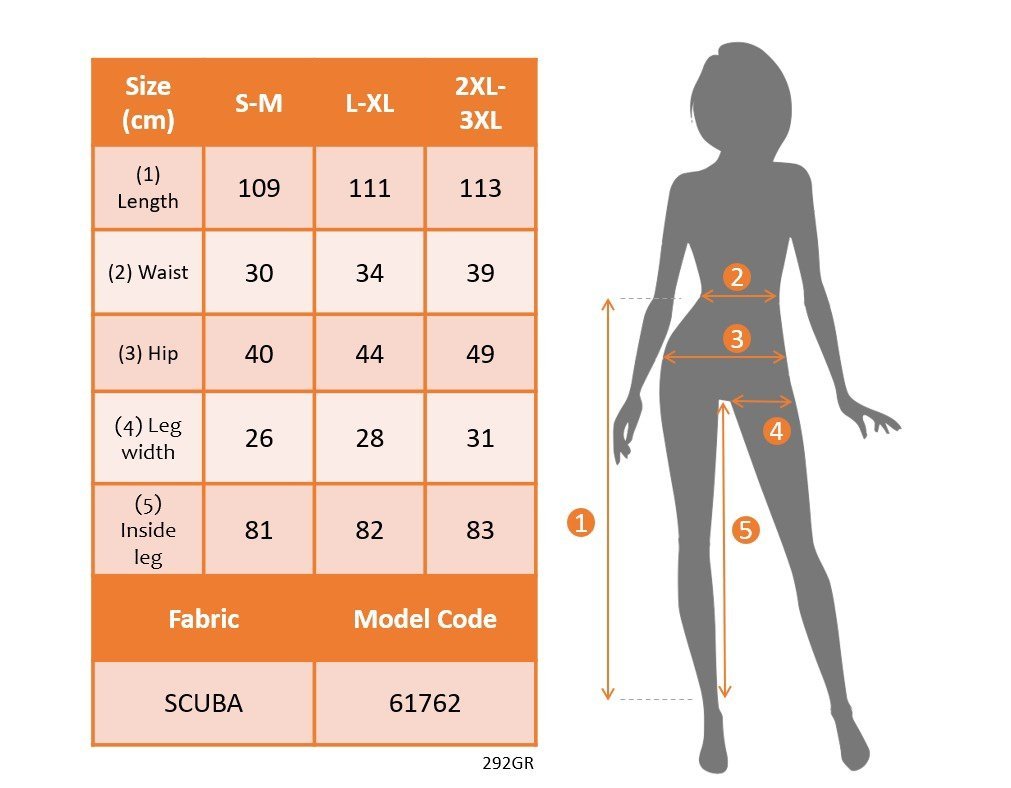 Kadın Yüksek Bel İspanyol Paçalı Yanlardan şerit Detaylı Dalgıç Tayt Pantolon - Görsel 4