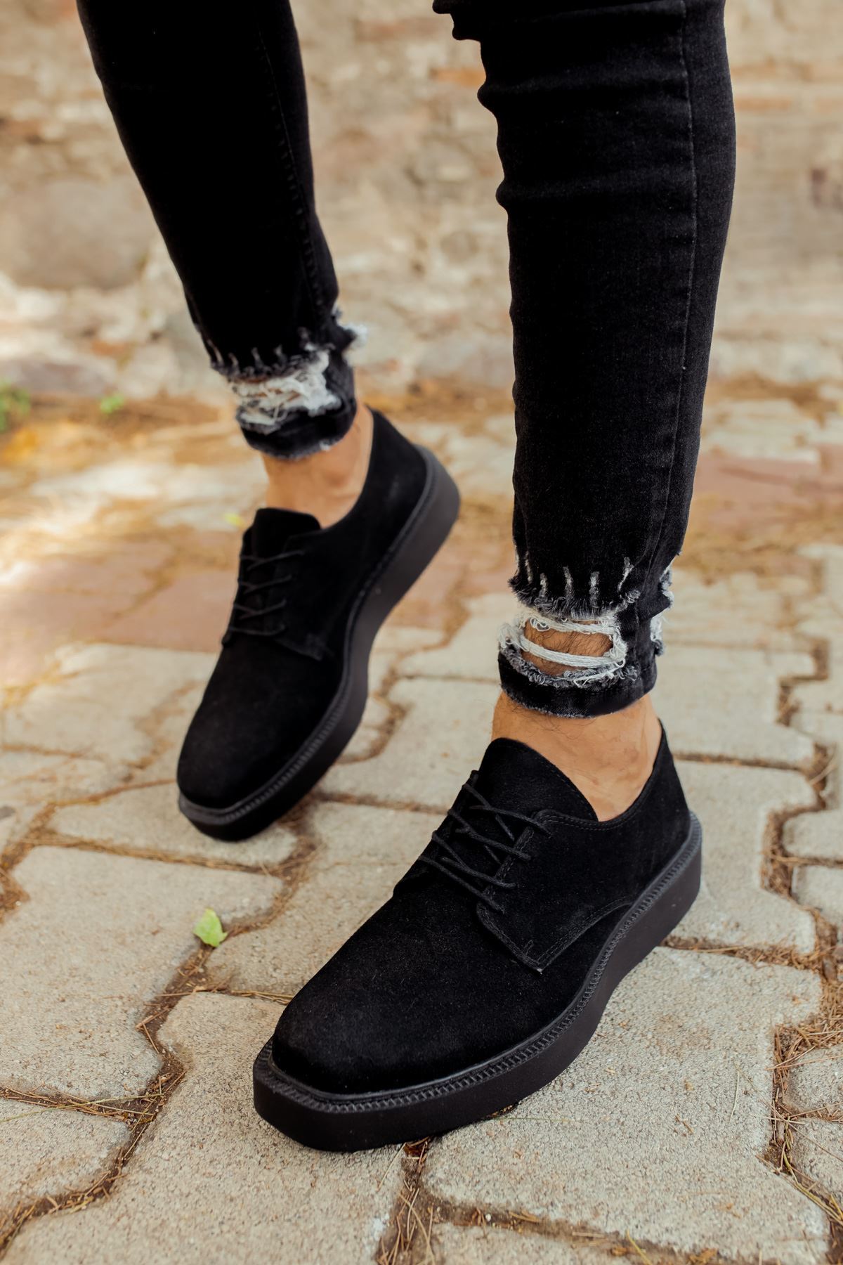 CH001 - SST Classic Lace Erkek Ayakkabı SIYAH - Görsel 2
