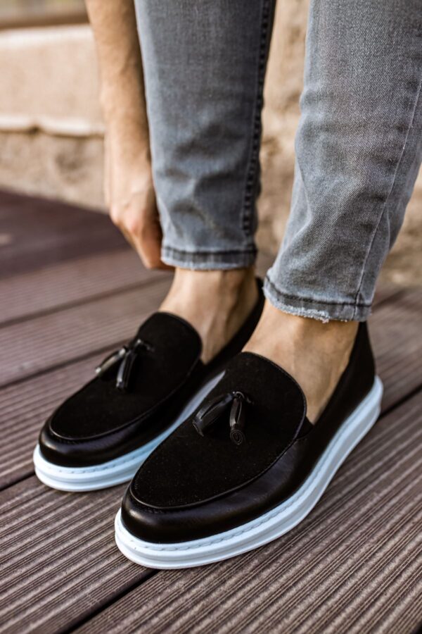 CH002 - CBT Loafer Pelle Erkek Ayakkabı SIYAH