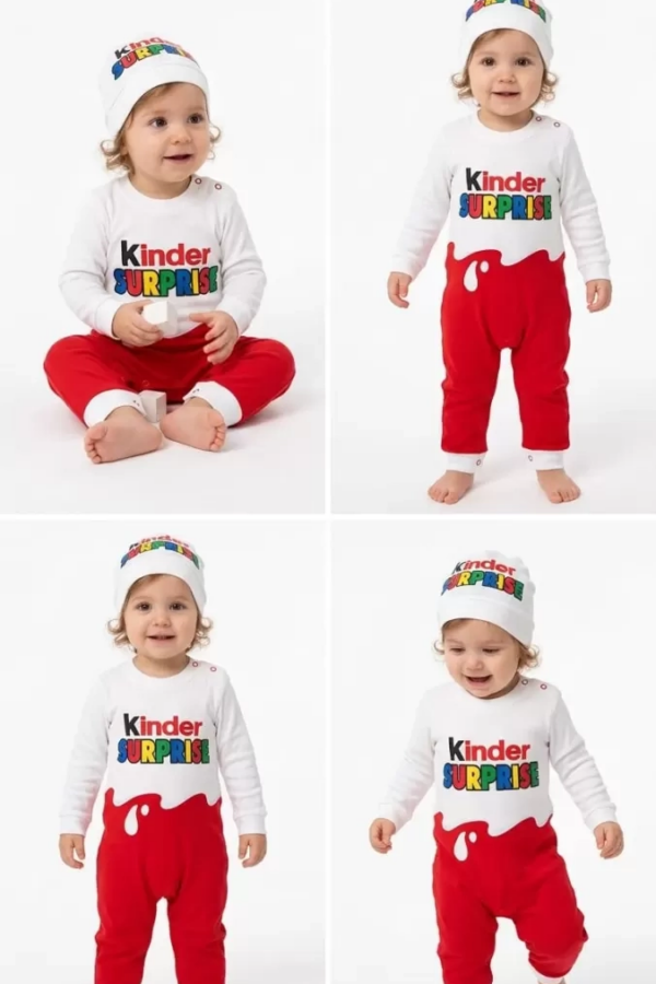 3/12 Ay Şapkalı Bebek Tulumu